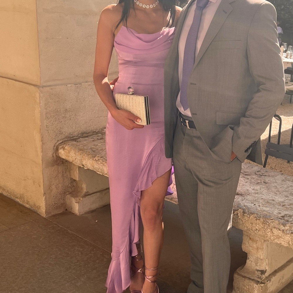 Bardot X REVOLVE Emerson Midi Dress In Lilac - Picture 5 of 5